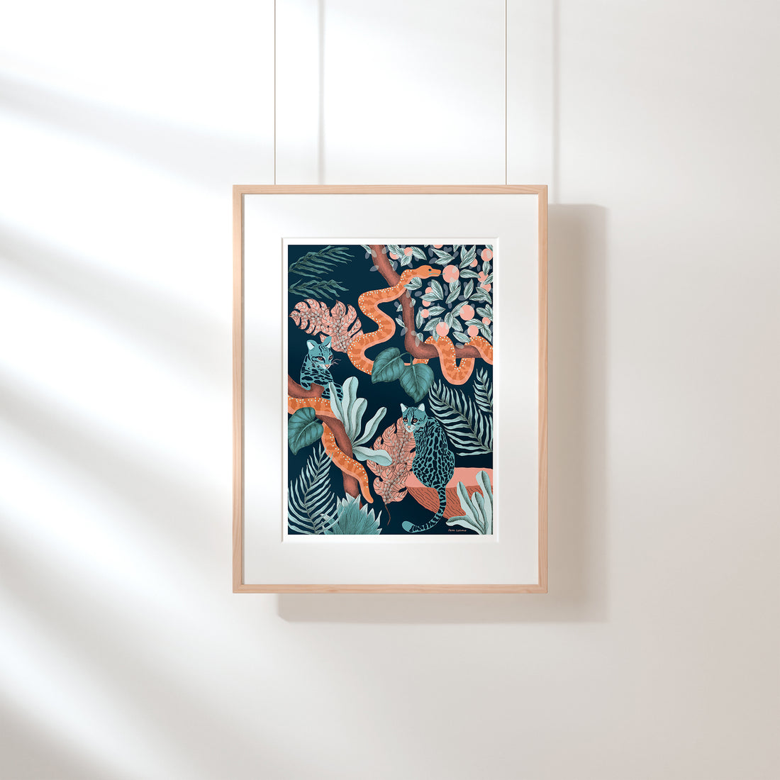 Jungle Cats Art Print - Darling Spring