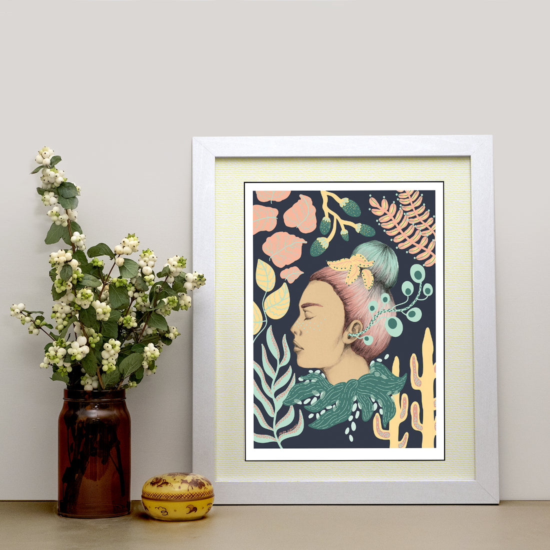 Plant Grl Art Print - Darling Spring