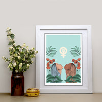 Half the Sky is Ours Art Print - Darling Spring