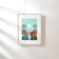 Half the Sky is Ours Art Print - Darling Spring