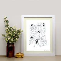 Silent Sirens Art Print - Darling Spring