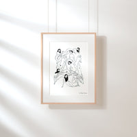 Silent Sirens Art Print - Darling Spring