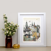 Spring in Copenhagen Art Print - Darling Spring