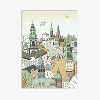 Seasons Of Copenhagen Art Print Set - Darling Spring