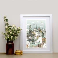 Winter in Copenhagen Art Print - Darling Spring