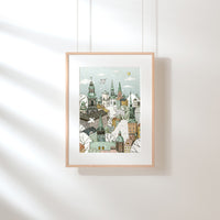 Seasons Of Copenhagen Art Print Set - Darling Spring