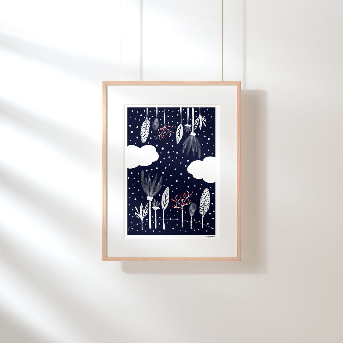 As above so below Art Print - Darling Spring