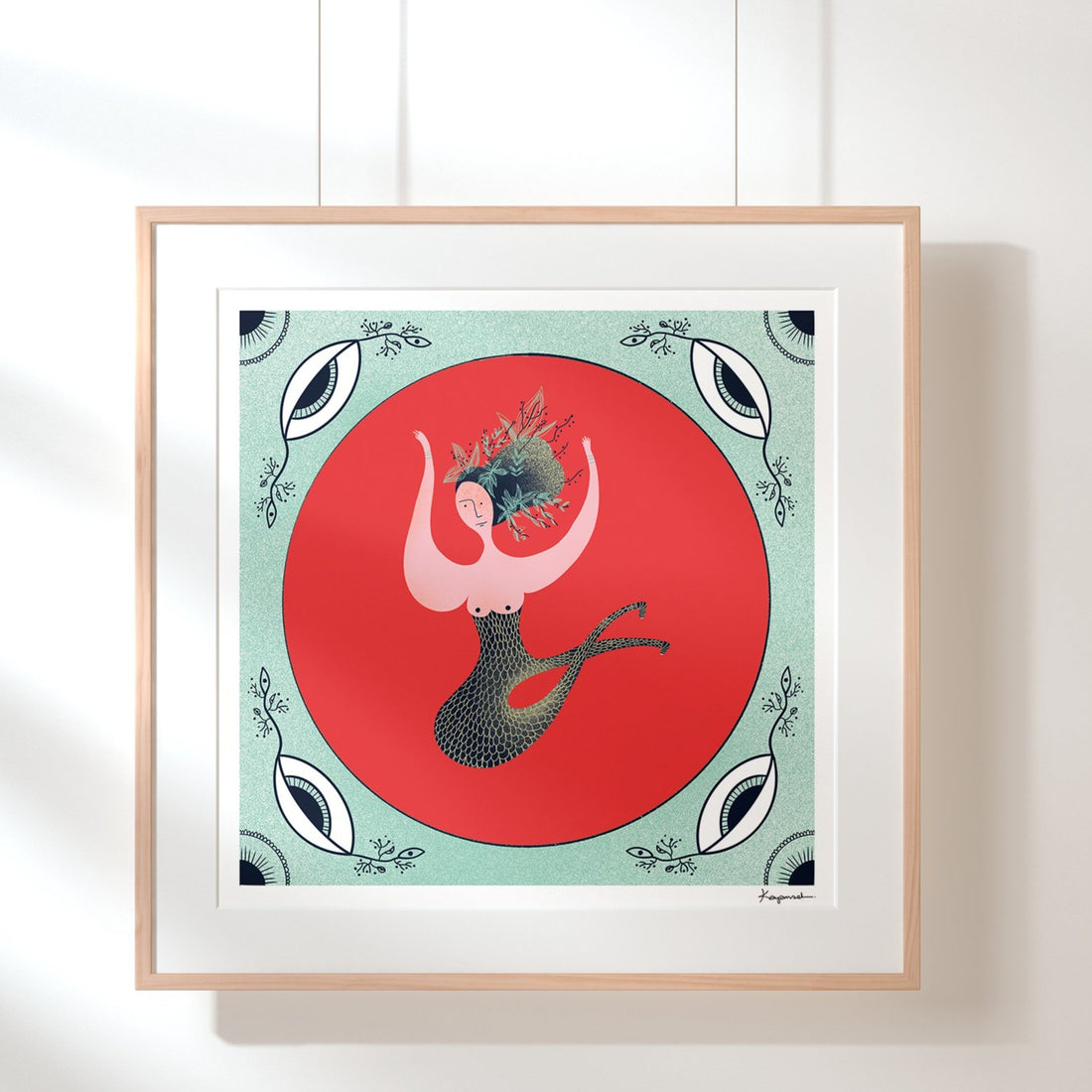 Eastern Mermaid Fine Art Print - Darling Spring
