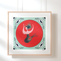 Eastern Mermaid Fine Art Print - Darling Spring