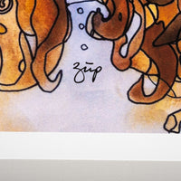 Bubblegum Girl Fine Art Print - Darling Spring