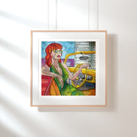 Redhead Fine Art Print - Darling Spring