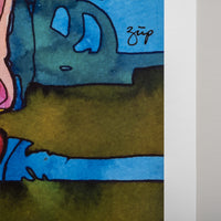 Skater Girl Fine Art Print - Darling Spring