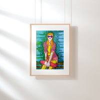 Skater Girl Fine Art Print - Darling Spring