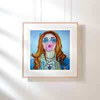 Bubblegum on the Go Fine Art Print - Darling Spring