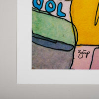 Ice Cream on the Go Fine Art Print - Darling Spring
