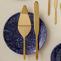 Brass Serving Utensils-Cake Server and Knife-Darling Spring