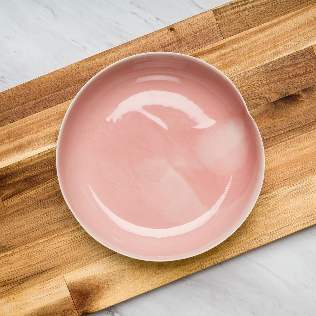 Blush Pink Ceramic Serving Plate