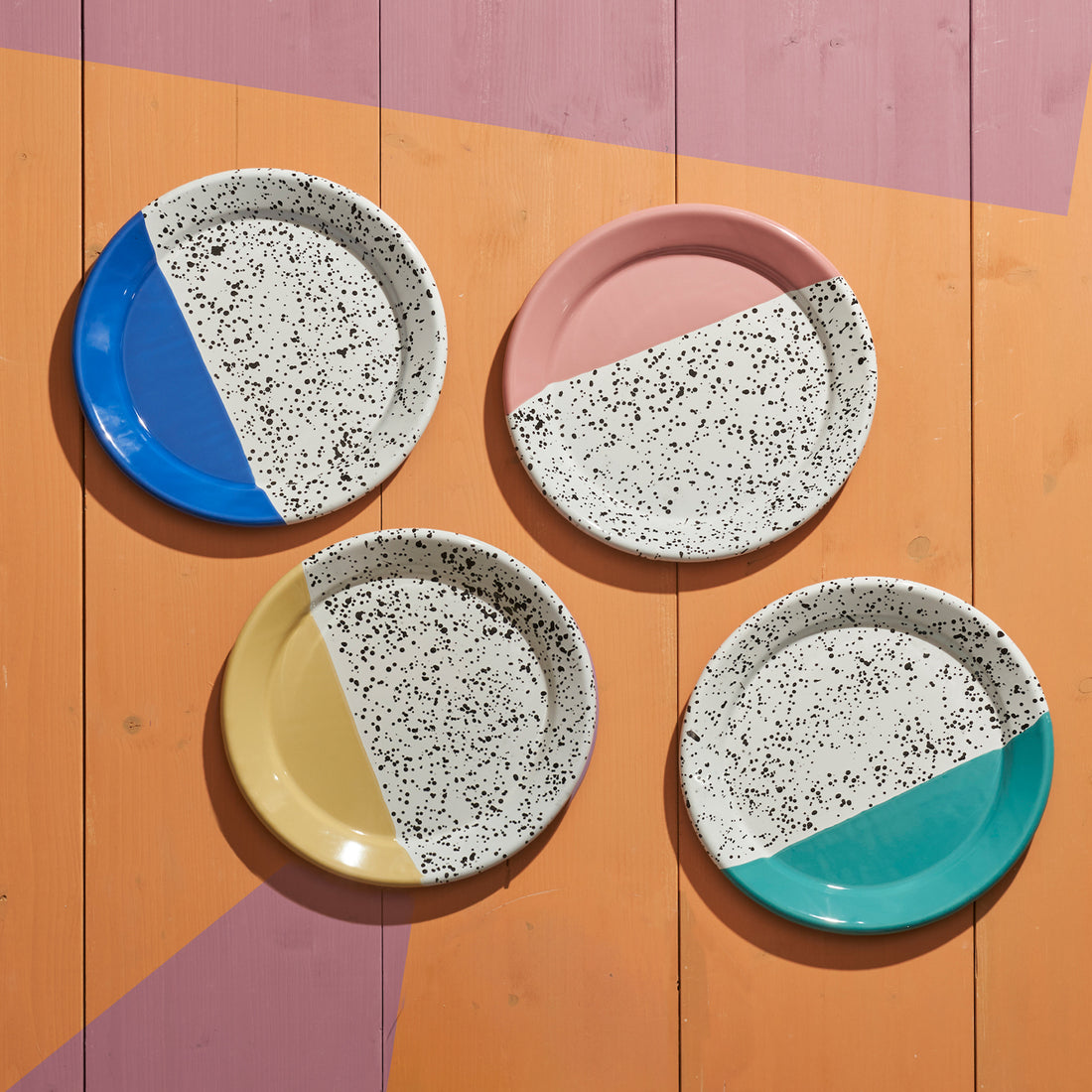 Kapka Mind-Pop Enamel Dinner Plate - Darling Spring