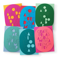 Eli Sleeve Pocket Cards Set of 6