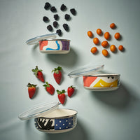 Kapka Flashback Enamel Food Storage Container - Darling Spring
