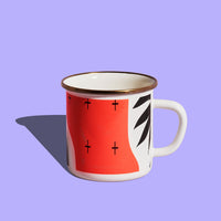 Mind-Pop Enamel Mug Set of 4