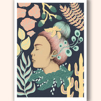Plant Grl Art Print - Darling Spring
