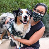 Face Mask & Dog Bandana Bundle - Darling Spring