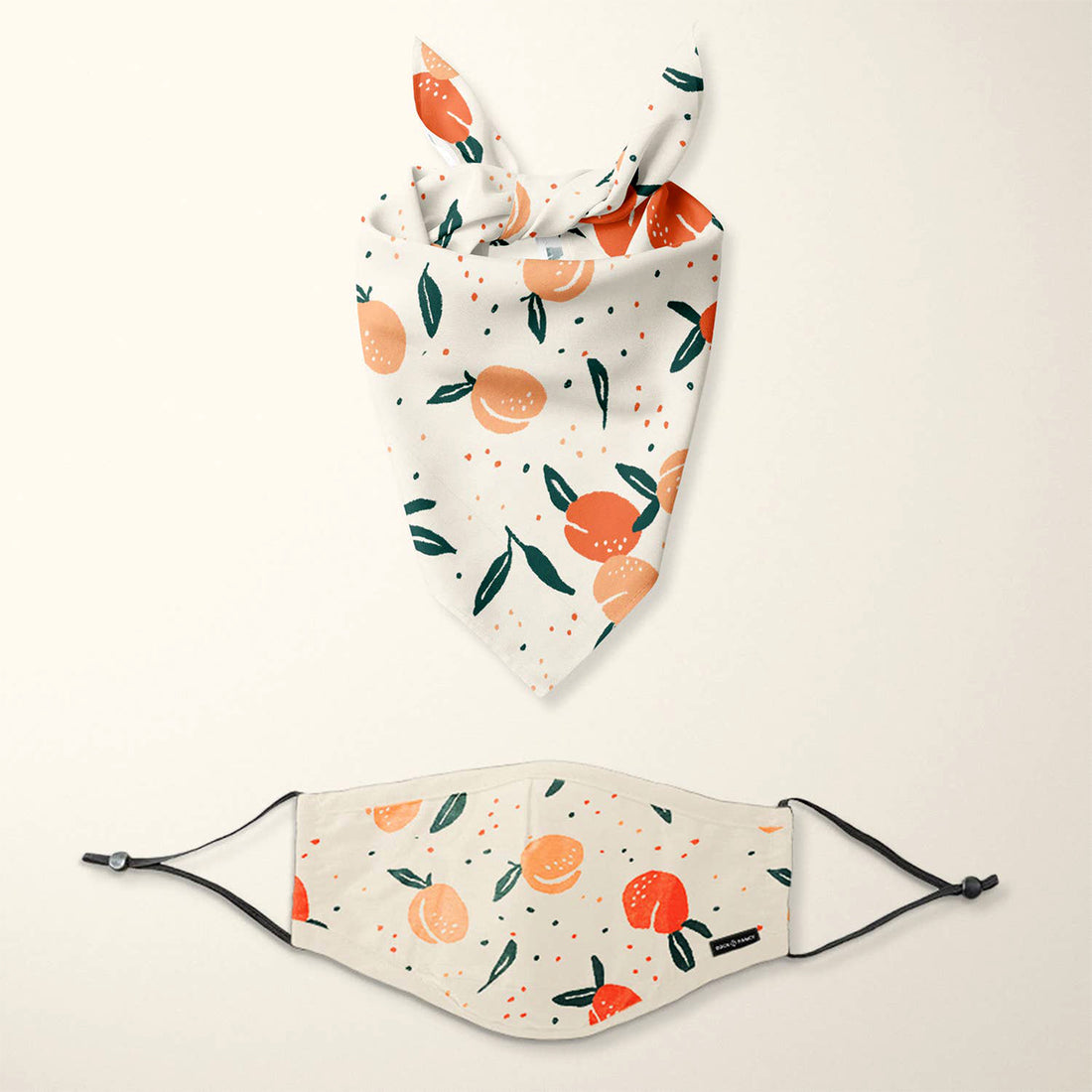 Face Mask & Dog Bandana Bundle - Darling Spring