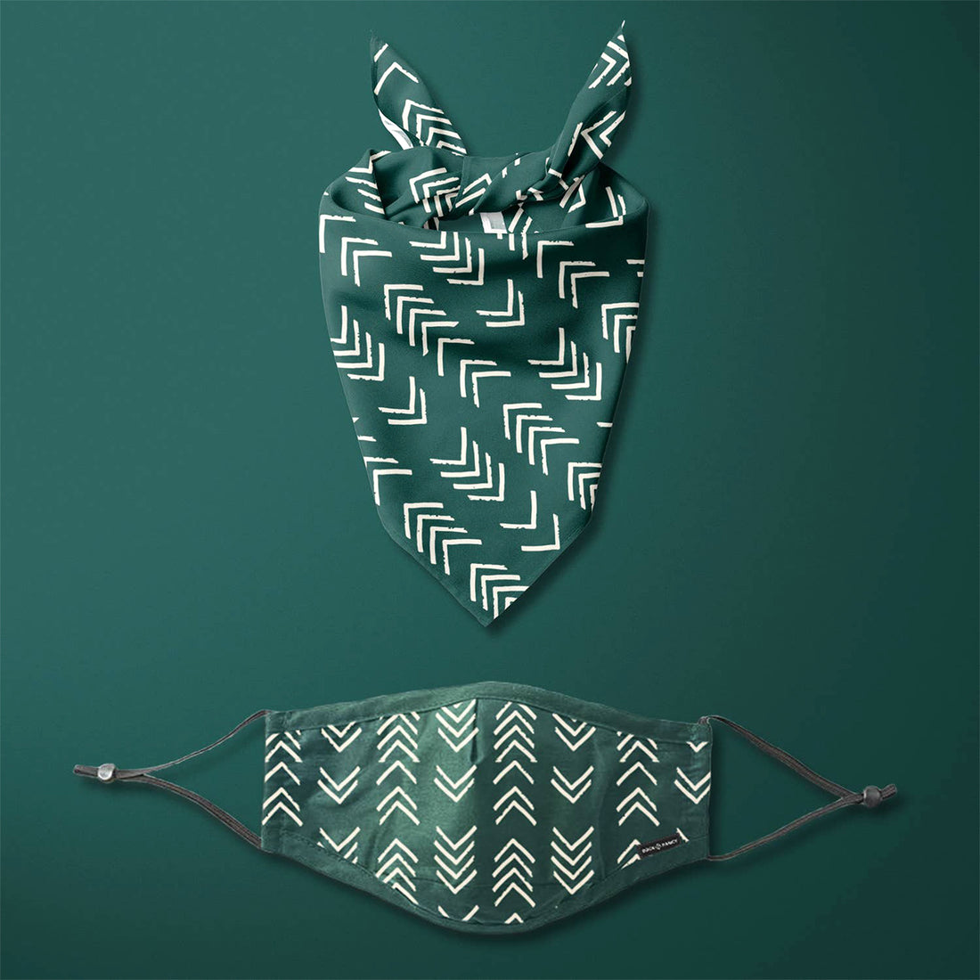 Face Mask & Dog Bandana Bundle - Darling Spring