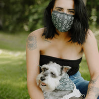 Face Mask & Dog Bandana Bundle - Darling Spring