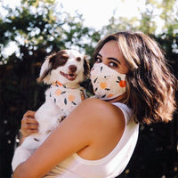 Face Mask & Dog Bandana Bundle - Darling Spring