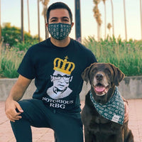 Face Mask & Dog Bandana Bundle - Darling Spring