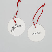 Awe & Glam Ornament Set of Two - Darling Spring