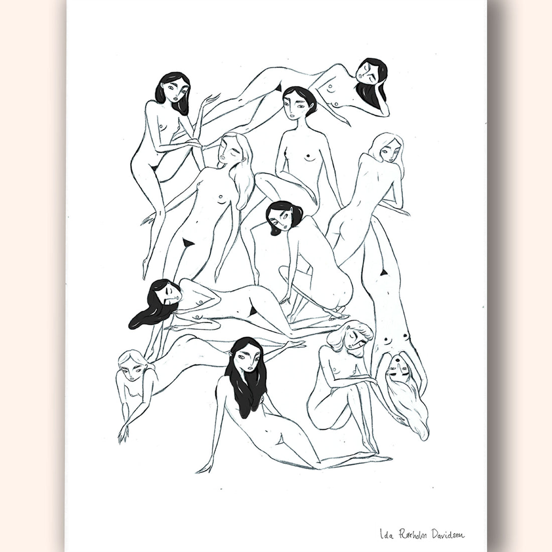Silent Sirens Art Print - Darling Spring