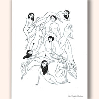 Silent Sirens Art Print - Darling Spring