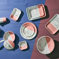 Kapka Mind-Pop Enamel Dinner Plate - Darling Spring