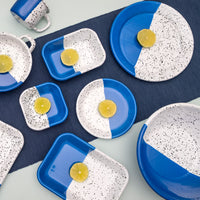 Kapka Mind-Pop Mezze Square Plate - Darling Spring