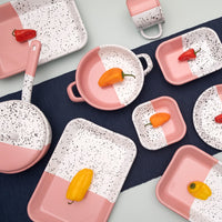 Kapka Mind-Pop Mezze Square Plate - Darling Spring