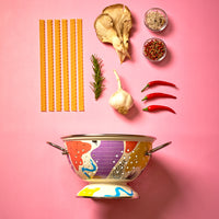 Kapka Flashback Small Enamel Colander - Darling Spring