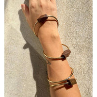 Wood Quartet Bracelet