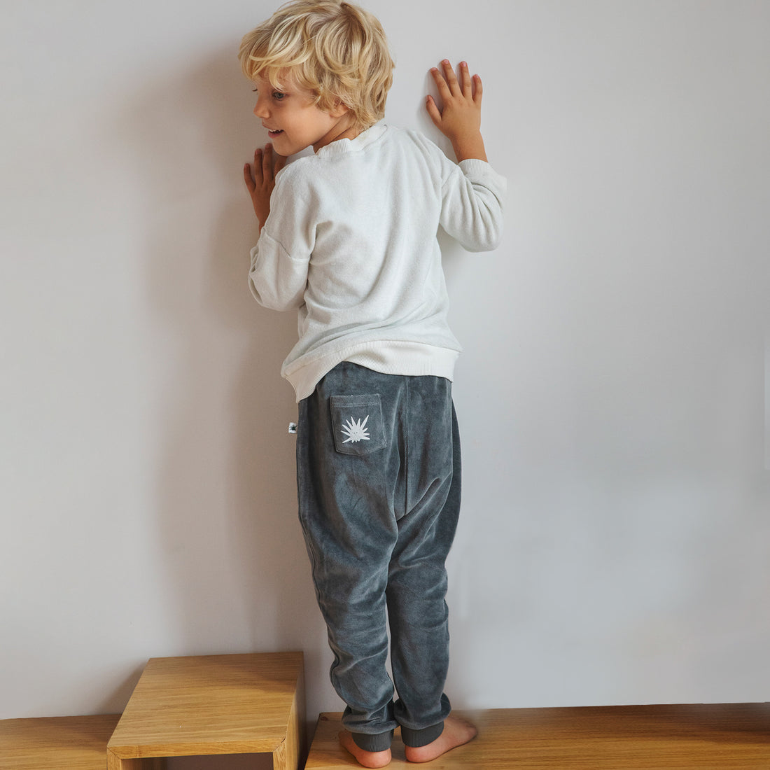 Baggy Velvet Pants - Darling Spring