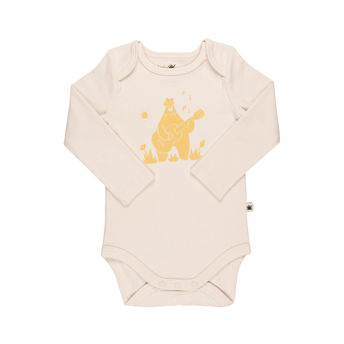 Long Sleeve Envelope Onesie - Darling Spring