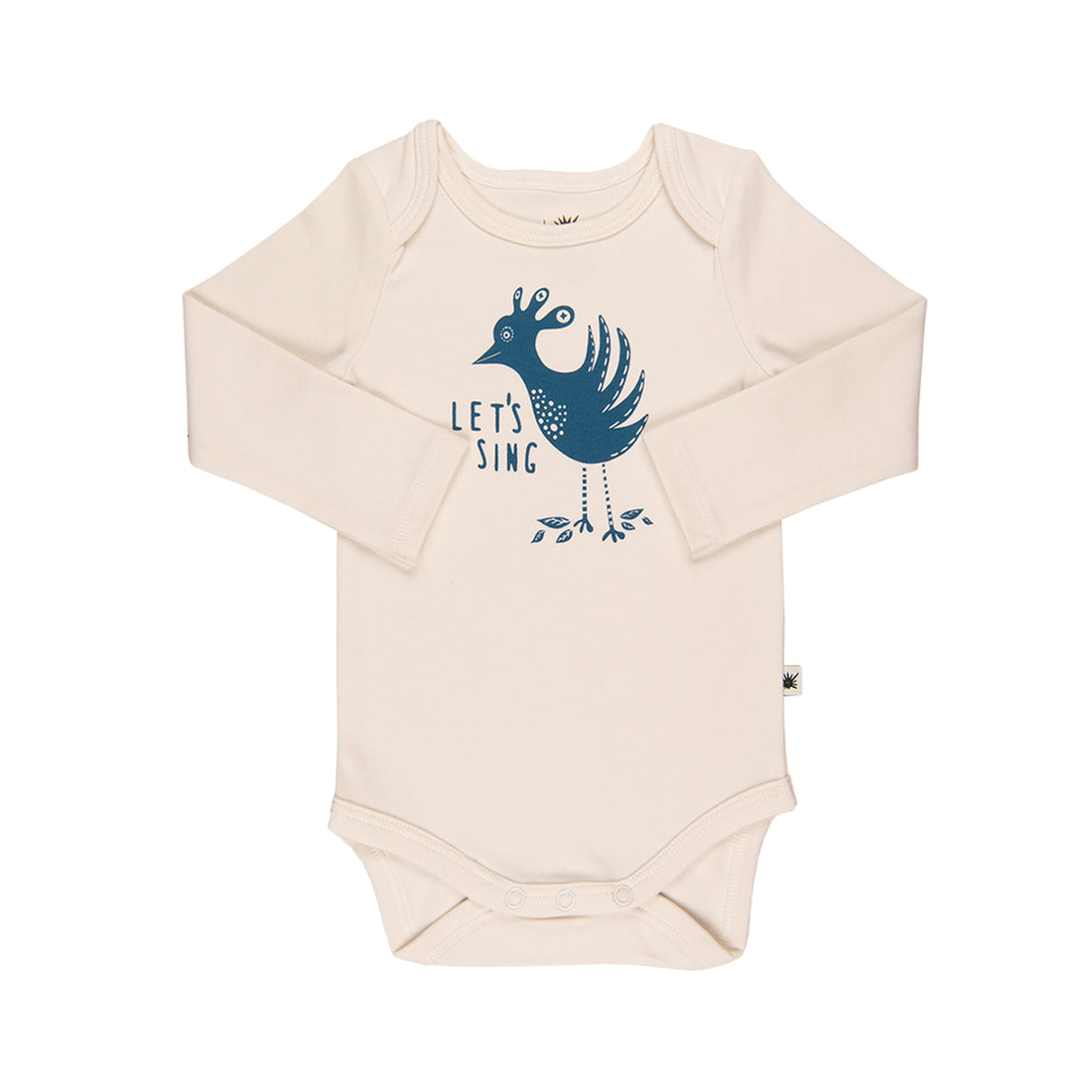 Long Sleeve Envelope Onesie - Darling Spring