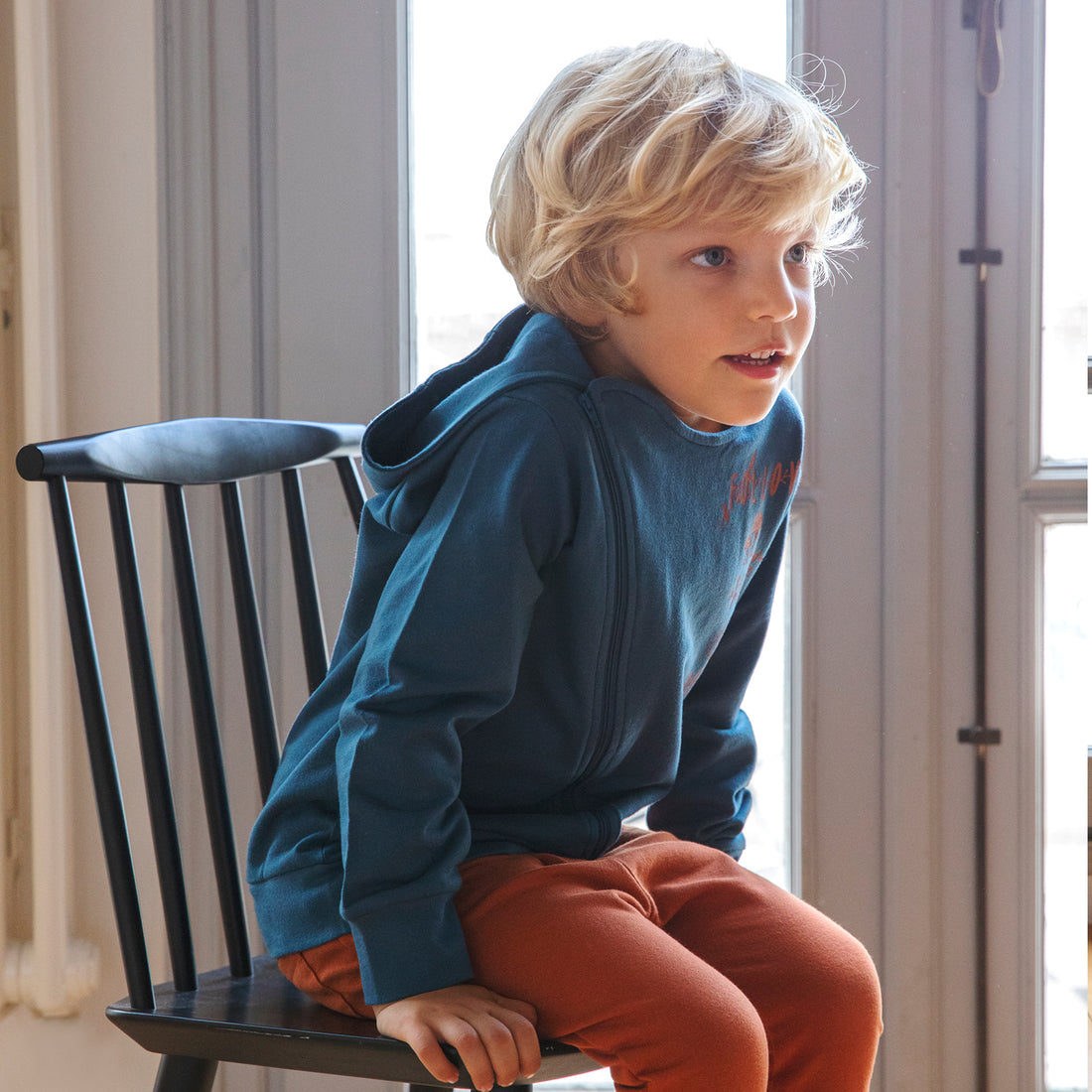 Beat Blue Hooded Sweatshirt - Darling Spring