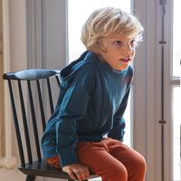 Beat Blue Hooded Sweatshirt - Darling Spring