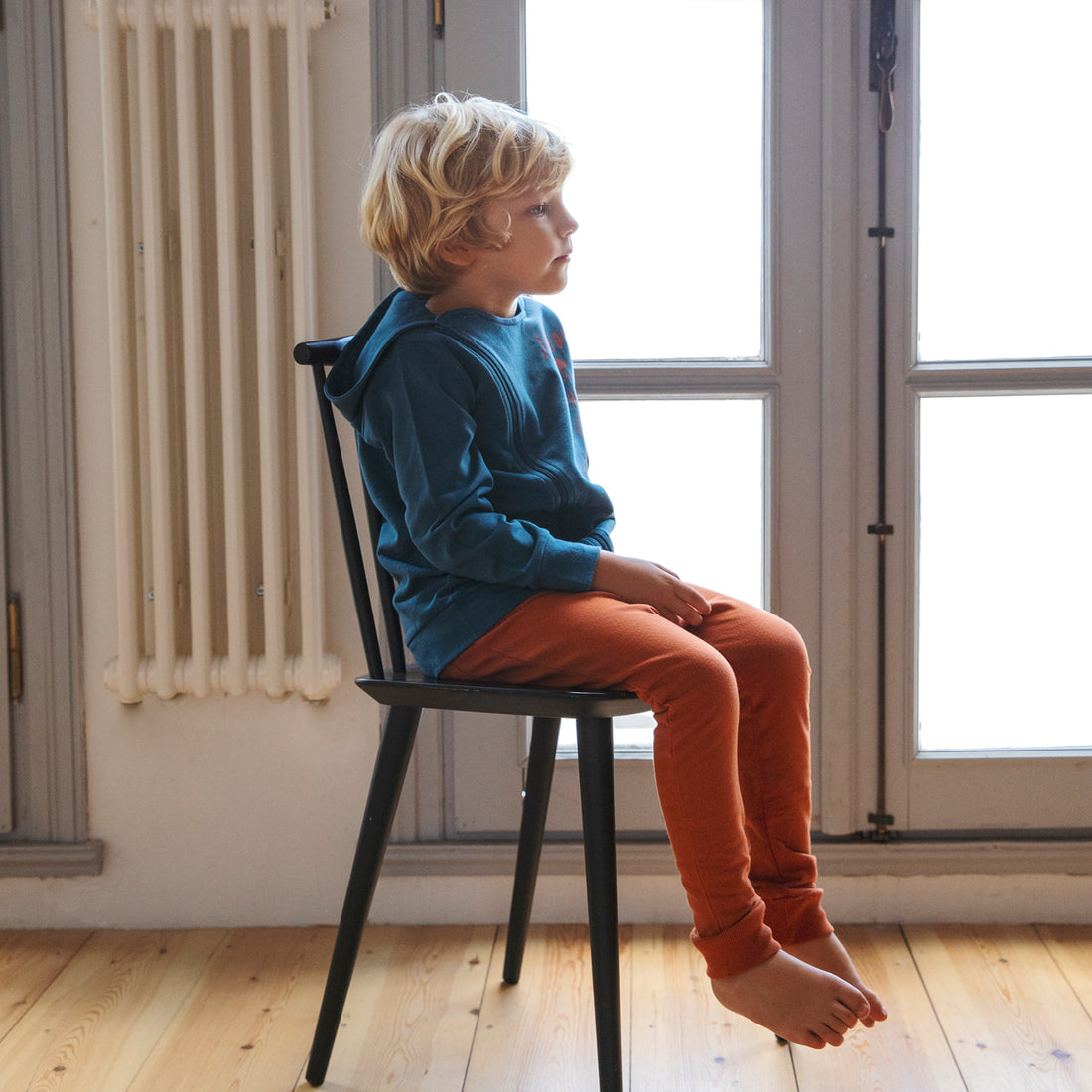 Beat Blue Hooded Sweatshirt - Darling Spring