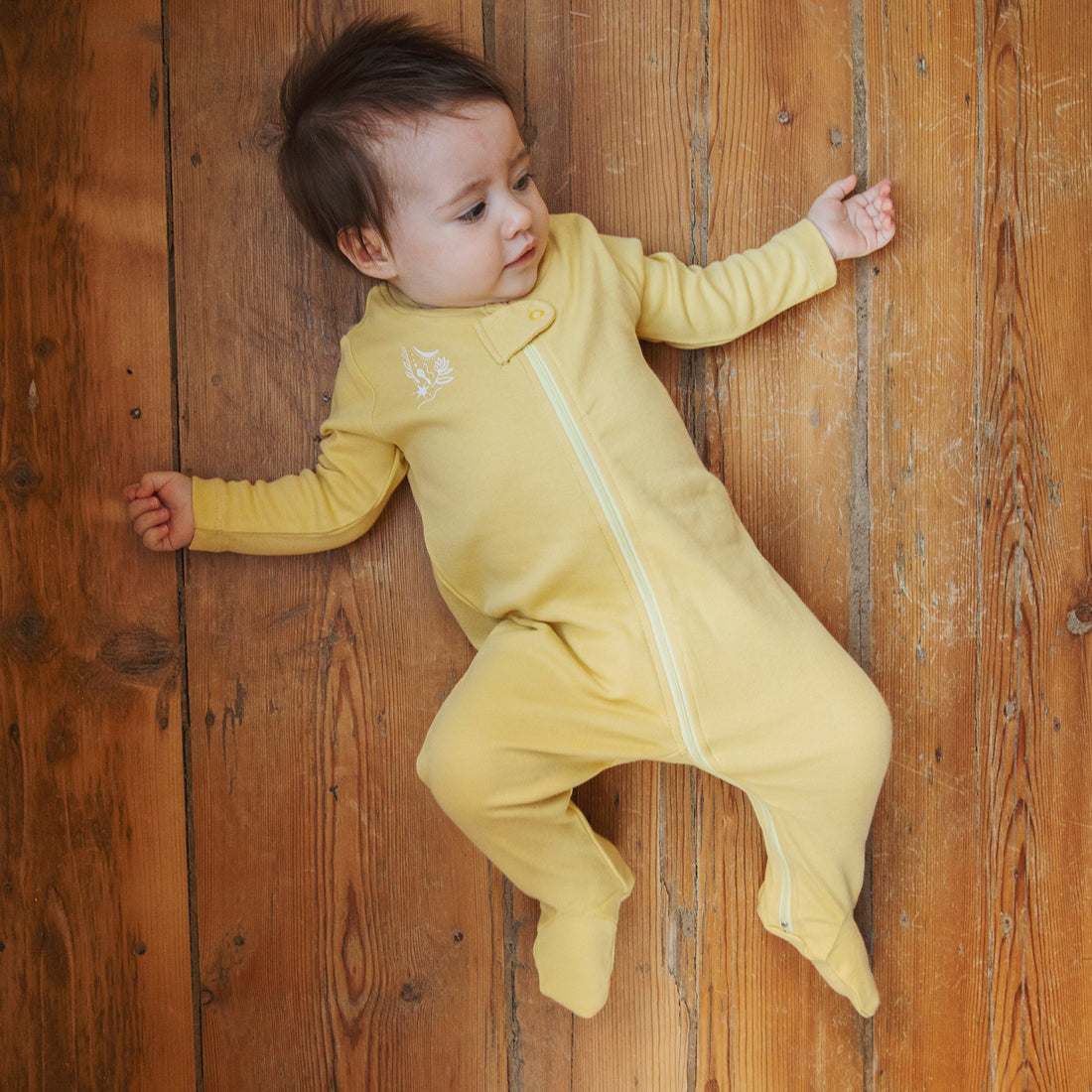 Zip Footed Jumpsuit - Darling Spring