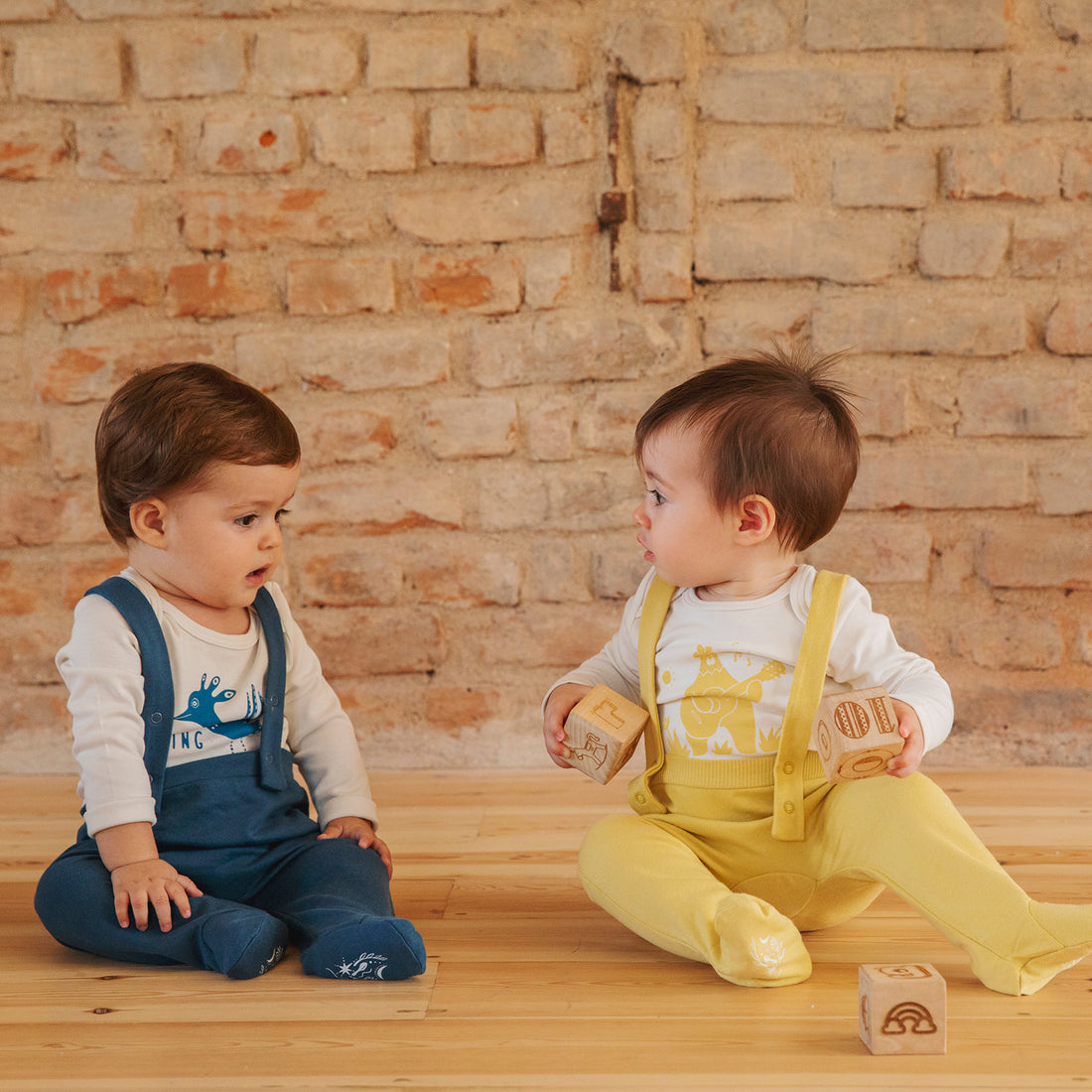 Clap Baby Dungarees - Darling Spring