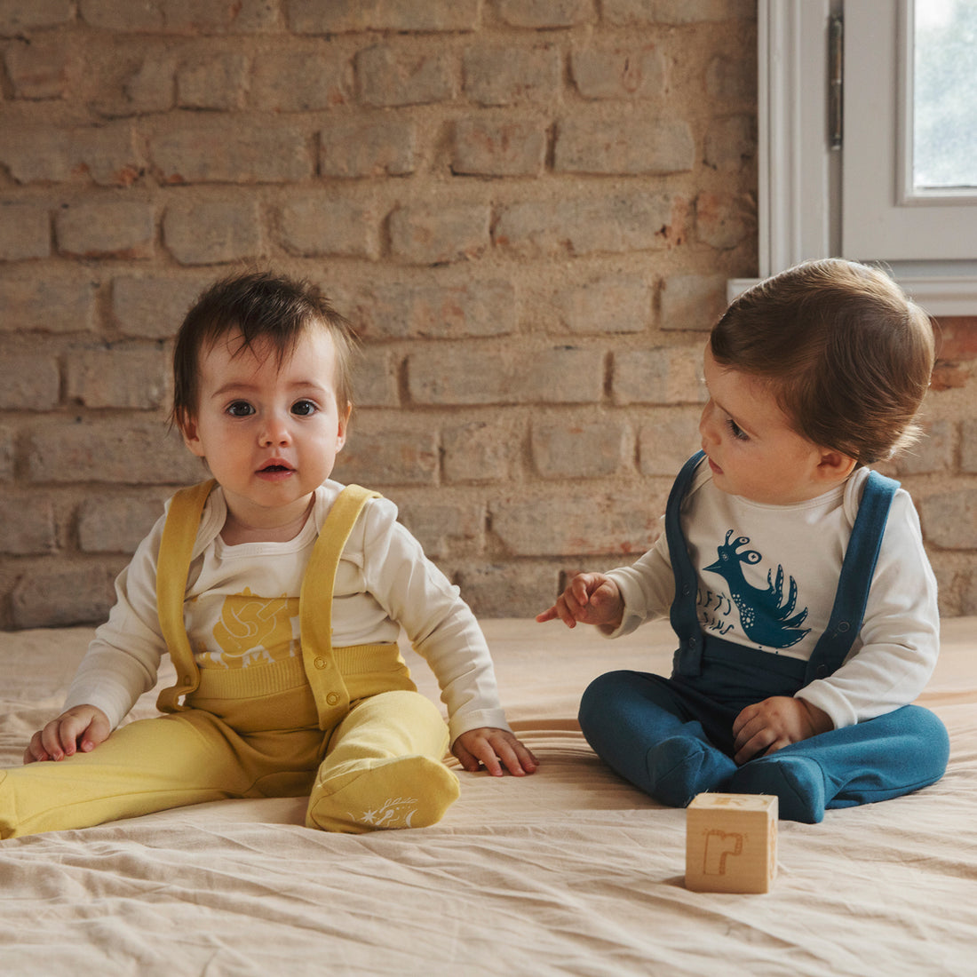 Clap Baby Dungarees - Darling Spring