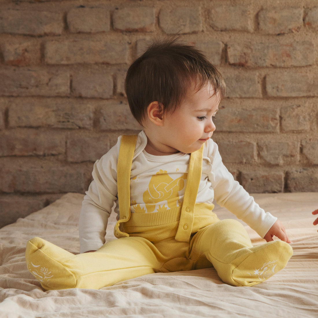 Clap Baby Dungarees - Darling Spring